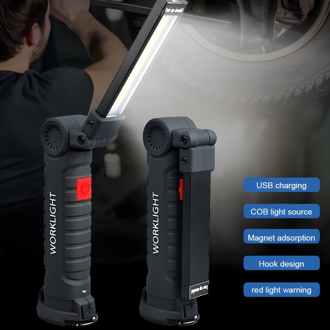 🧲USB Magnetic Work Light | Ultra-Bright 360° Lamp