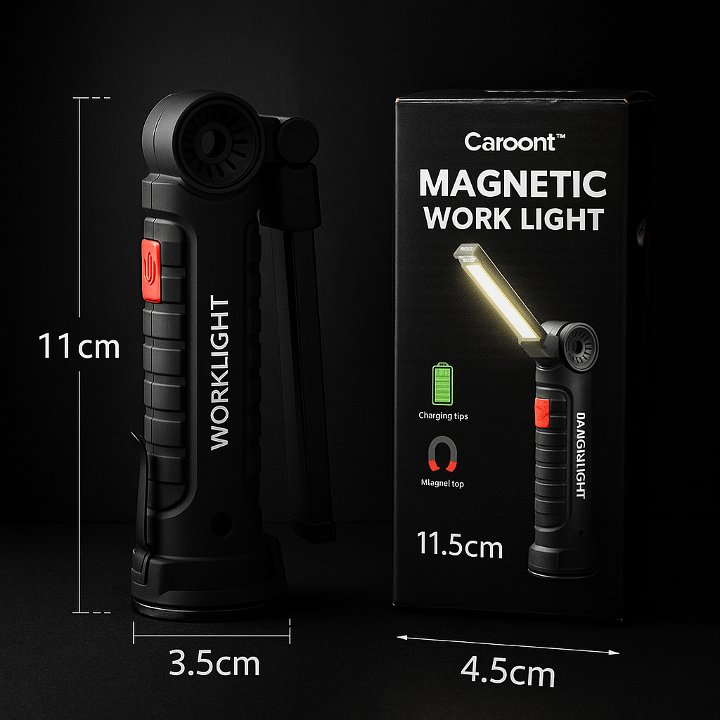 🧲USB Magnetic Work Light | Ultra-Bright 360° Lamp